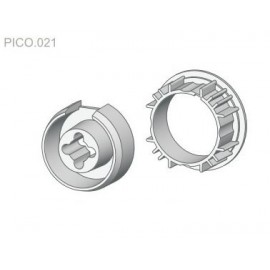Zabierak i adapter Ø40 do rury okrągłej w napędach serii PICO